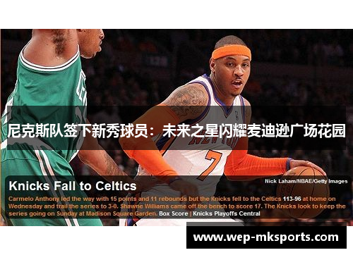 尼克斯队签下新秀球员：未来之星闪耀麦迪逊广场花园